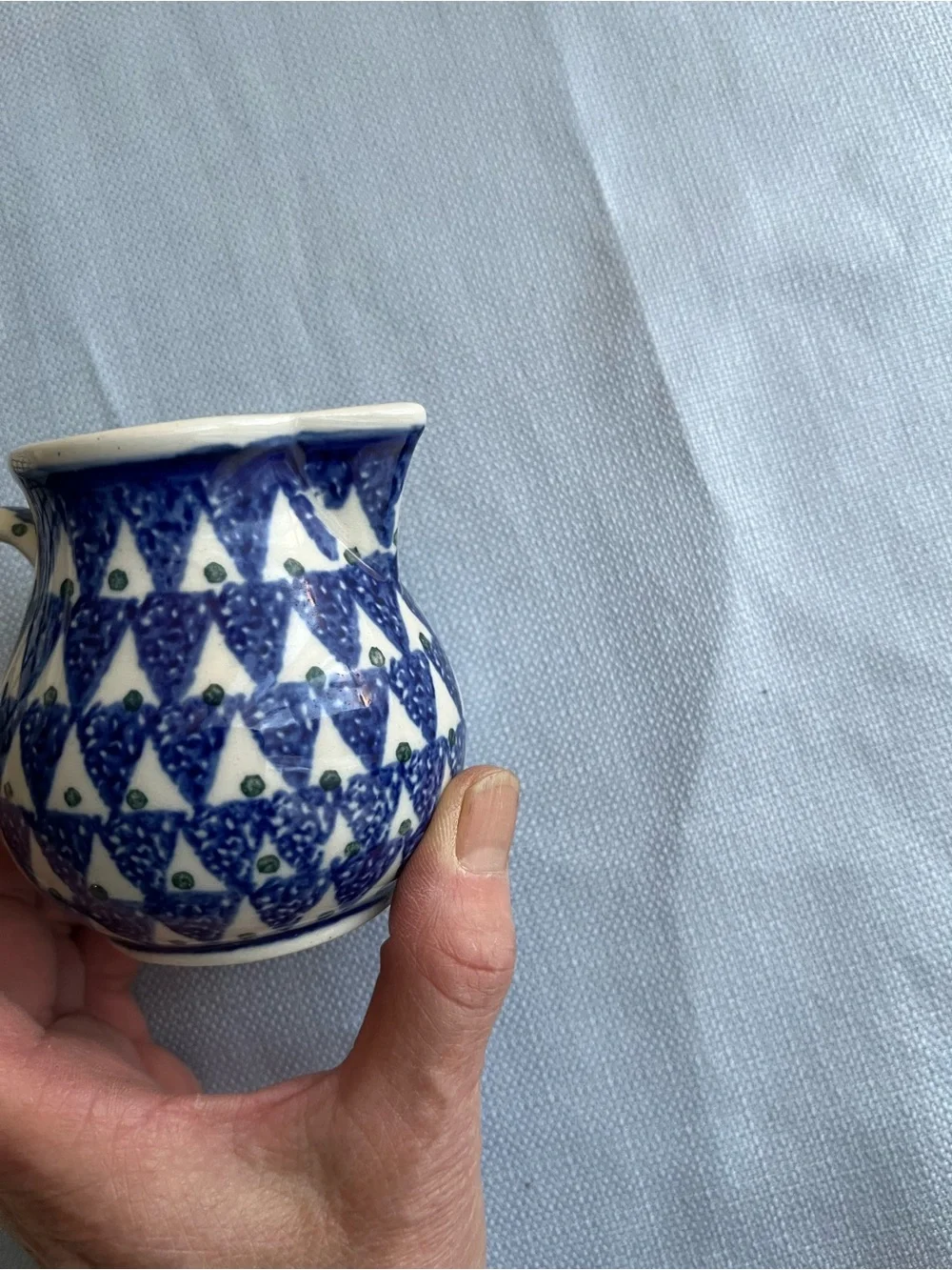 Boleslawiec Polish Pottery  Creamer